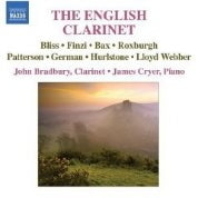 The English Clarinet - Bax, German, Finzi, Roxburgh / John Bradbury, James Cryer