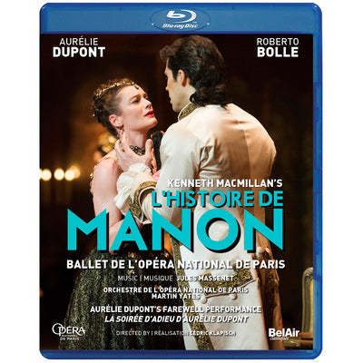 Massenet: L'histoire de Manon / Yates, Paris National Opera Orchestra [Blu-ray]