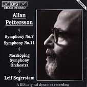 Pettersson: Symphonies No 7 & 11 / Segerstam, Norrköping So
