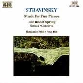 Stravinsky: Music For Two Pianos / Frith, Hill