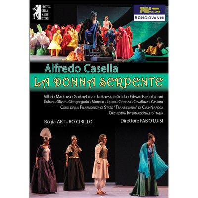 Casella: La donna serpente / Villari, Luisi, Orchestra Internazionale d'Italia