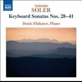 Soler: Keyboard Sonatas Nos. 28-41 / Denis Zhdanov