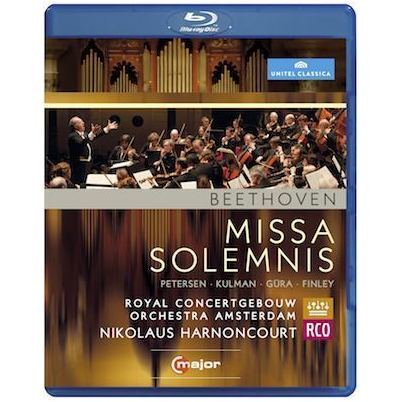Beethoven: Missa Solemnis / Petersen, Kulman, Gura, Finley, Harnoncourt [blu-ray]
