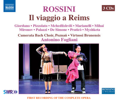 Rossini: Il viaggio a Reims / Giordano, Fogliani, Virtuosi Brunensis