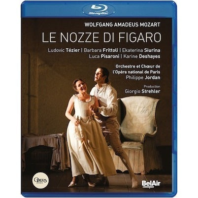 Mozart: Le Nozze Di Figaro / Tezier, Frittoli, Jordan [blu-ray]