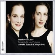Beethoven , Krufft, Leidesdorf: Horn Sonatas / Anneke Scott, Kathryn Cok