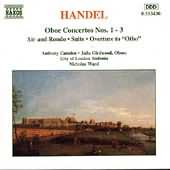 Handel: Oboe Concertos No 1-3, Etc / Ward, Camden, Et Al