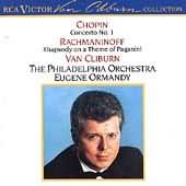 Chopin: Piano Concerto No 1;  Rachmaninof / Cliburn, Ormandy