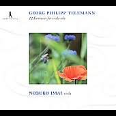 Telemann: 12 Fantasies For Viola Solo / Imai