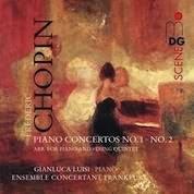 Chopin: Piano Concertos (Arranged For Piano And String Quartet) / Gianluca Luisi