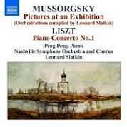 Mussorgsky: Pictures At An Exhibition; Liszt: Piano Concerto No 1