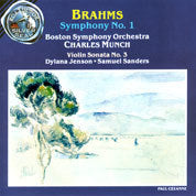 Brahms: Symphony No 1, Etc / Munch, Boston Symphony Orch