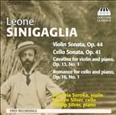Leone Sinigaglia: Violin Sonata; Cello Sonata; Cavatina; Romanze