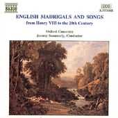 English Madrigals And Songs / Summerly, Oxford Camerata