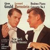 Brahms: Piano Concerto No 1 / Bernstein, Gould