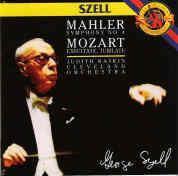 Mahler: Symphony No 4;  Mozart: Exsultate, Jubilate / Szell