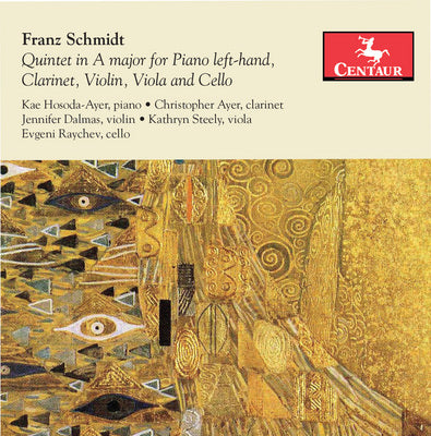 Schmidt: Quintet in A Major for Piano Left-Hand, Clarinet, Violin, Viola & Cello