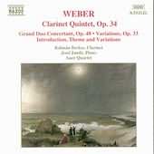 Weber: Clarinet Quintet, Grand Duo, Etc / Berkes, Jandö