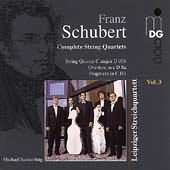Schubert: Complete String Quartets Vol 3 / Leipzig Quartet