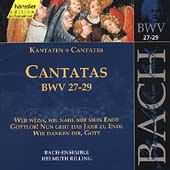 Edition Bachakademie Vol 9 - Cantatas Bwv 27-29 / Rilling