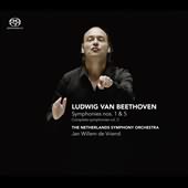 Beethoven: Symphonies No 1 & 5 / De Vriend, Netherlands Symphony Orchestra