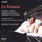 Verdi: La Traviata / Callegari, Devia, Aronica, Et Al