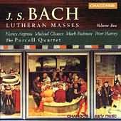 Bach: Lutheran Masses Vol 2 / Argenta, Chance, Harvey, Et Al