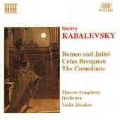 Kabalevsky: Romeo & Juliet, Colas Breugnon, Etc / Jelvakov