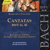 Edition Bachakademie Vol 14 - Cantatas Bwv 41-42 / Rilling