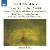 Schoenberg: String Quartets Nos. 3 & 4, Phantasy / Fred Sherry Quartet