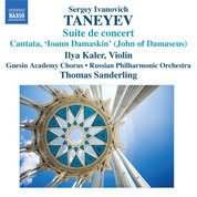Taneyev: Suite De Concert, Cantata / Sanderling, Kaler, Russian PO
