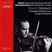 Mozart, Shostakovich: Violin Concerti / Oistrakh, Mravinsky, Leningrad Po