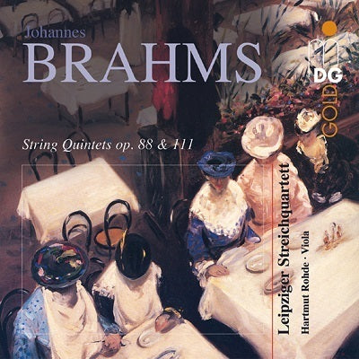 Brahms: String Quintets, Op 88 & 111 / Leipzig Quartet