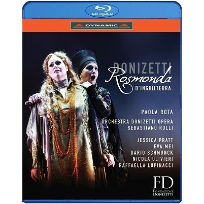 Donizetti: Rosmonda d'Inghilterra / Rolli, Donizetti Opera [Blu-ray]