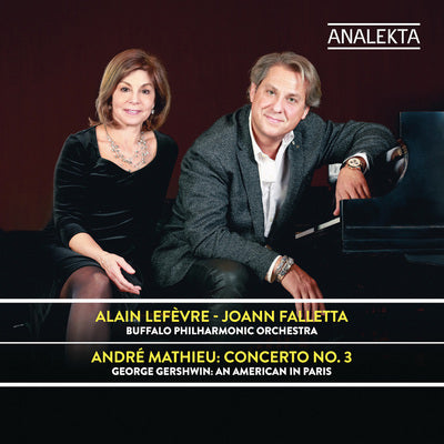 Mathieu: Concerto No. 3 - Gershwin: An American in Paris / Falletta, Lefevre, Buffalo Phil