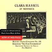Clara Haskil At Montreux - Mozart, Hindemith