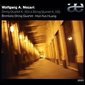 Mozart: String Quartet K 464, Etc / Huang, Brentano Quartet