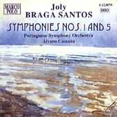Braga Santos: Symphonies No 1 & 5 / Cassuto, Portuguese So