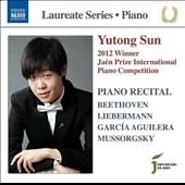 2012 Winner, Jaen Prize International Piano Competition /  Yutong Sun