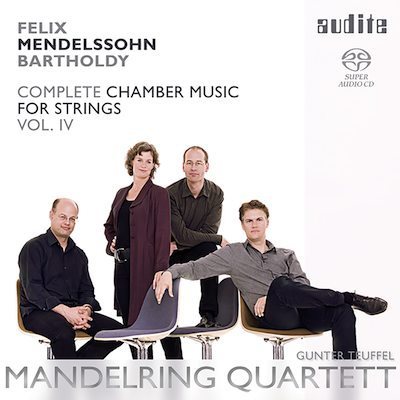 Mendelssohn: Complete Chamber Music For Strings Vol 4 / Mandelring Quartet
