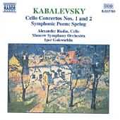 Kabalevsky: Cello Concertos No 1 & 2, Etc / Rudin, Golovchin