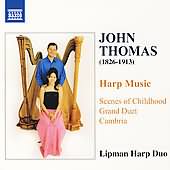 John Thomas: Harp Music  / Lipman Harp Duo