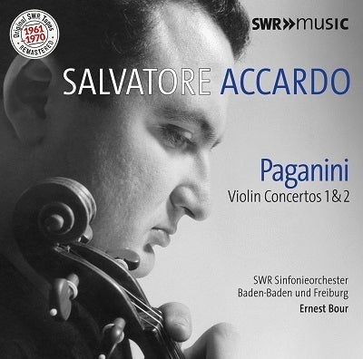 Paganini: Violin Concertos Nos. 1 & 2 / Accardo, Bour, SWR Sinfonieorchester