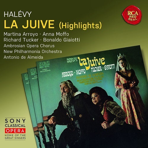 Halevy: La Juive (Highlights) / Almeida, Arroyo, Moffo, Tucker, New Philharmonia