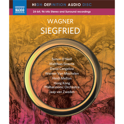 Wagner: Siegfried / Zweden, Hong Kong Philharmonic [Blu-ray Audio]