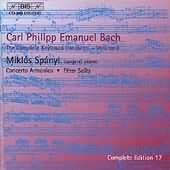 C.P.E. Bach: Complete Keyboard Concertos Vol 9 / Spányi