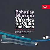 Martinu: Complete Works For Violin And Piano