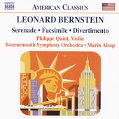 American Classics - Bernstein: Serenade, Etc / Alsop, Et Al