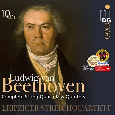 Beethoven: Complete String Quartets & String Quintets / Leipzig String Quartet
