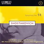 Shostakovich: Symphony No 14 / Wigglesworth, Rodgers, Et Al
